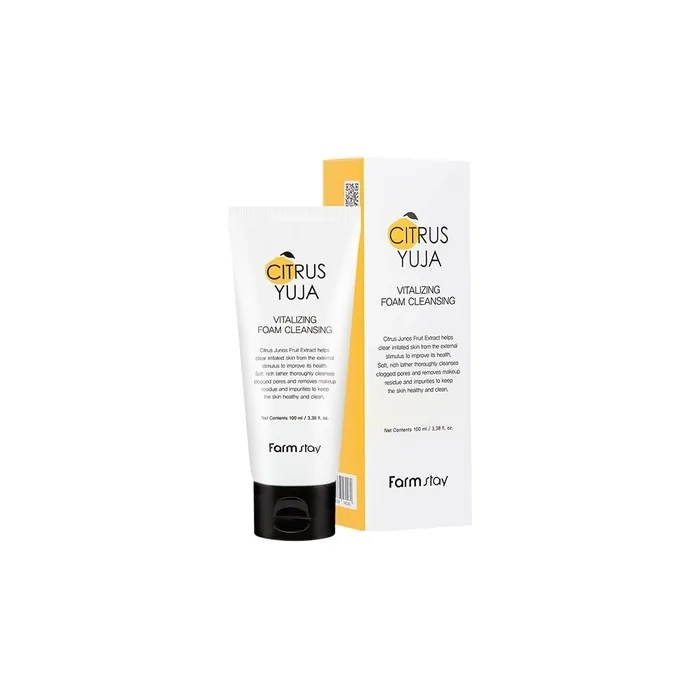 Farmstay Citrus Yuja Cleansing Foam 100ml