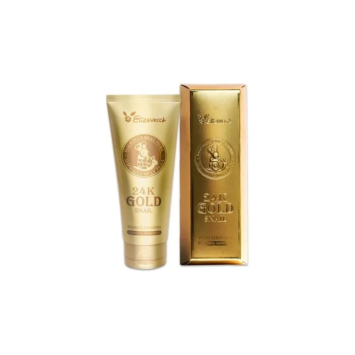 Elizavecca Milky Piggy Gold Snail Foam Cleansing 6 Ounce