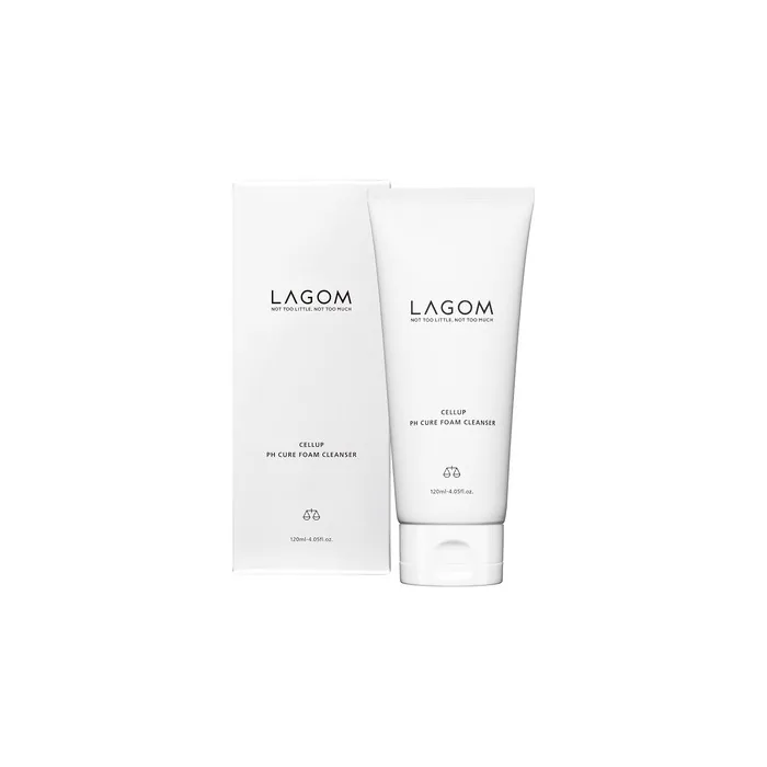 Lagom Cellup Ph Cure Foam Cleanser - Low pH Skin Barrier Protection