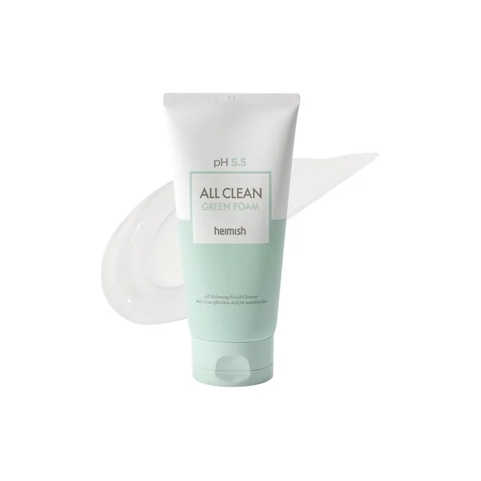 Heimish All Clean Green Foam Moisturizing Face Cleanser Hydrating Gentle Gel