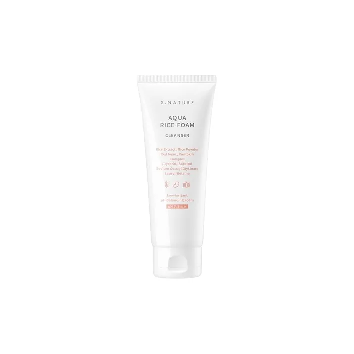 S.Nature Aqua Rice Foam Cleanser - 160ml