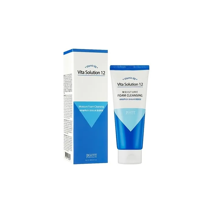 Jigott Jigott Vita Solution 12 Moisture Foam Cleansing - 180 Ml