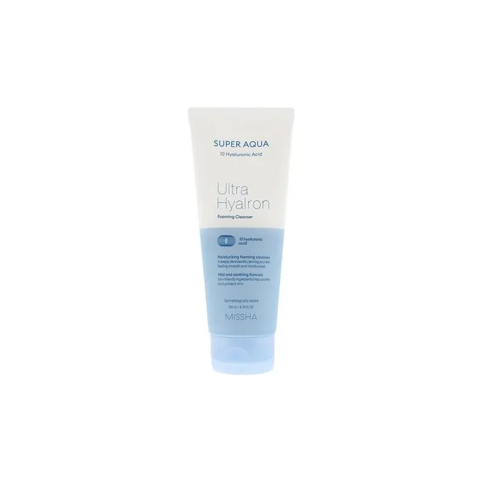 Missha Super Aqua Ultra Hyalron Foaming Cleanser 200ml