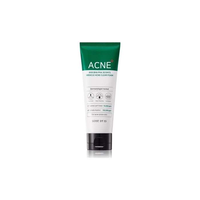 Some By Mi Aha.Bha.Pha Miracle Acne Clear Foam - 100ml