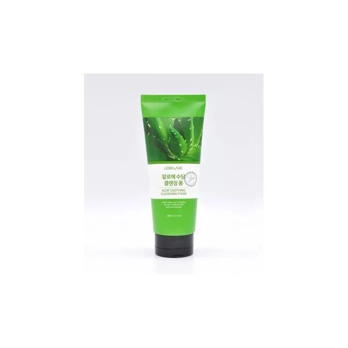Lebelage Soothing Aloe Facial Foam Gentle Cleansing For Your Skin