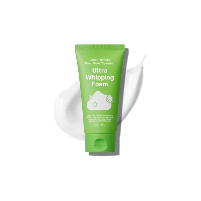 Sungboon Editor Green Tomato Deep Pore Cleansing Whipping Foam 4.24 Oz