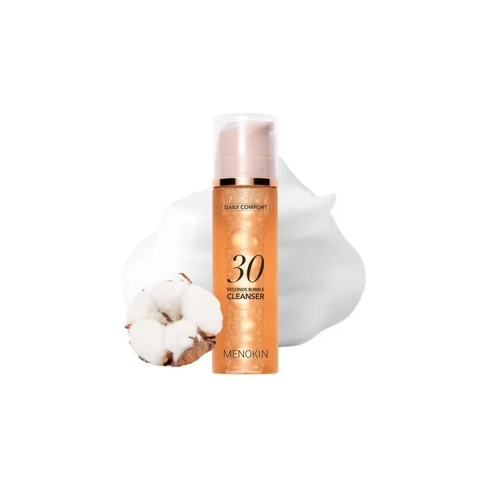 Menokin Cotton Cloud Bubble Cleanser Daily Comfort with Betaine
