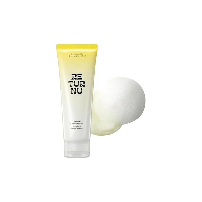 Vitatone Foam Cleanser for Face Wash - Korean Skincare Facial Cleanser
