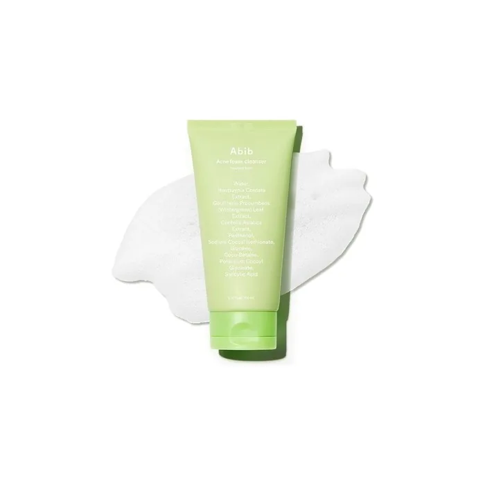 Abib Acne Foam Cleanser Heartleaf 5.07 Fl Oz 150ml