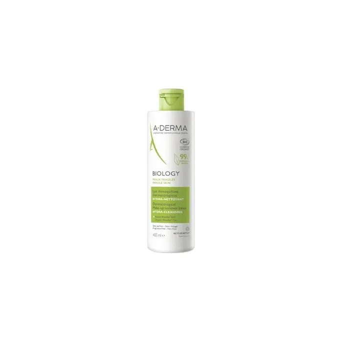 Aderma Biology Cleansing Milk 400ml Gentle Cleansing For Sensitive Skin