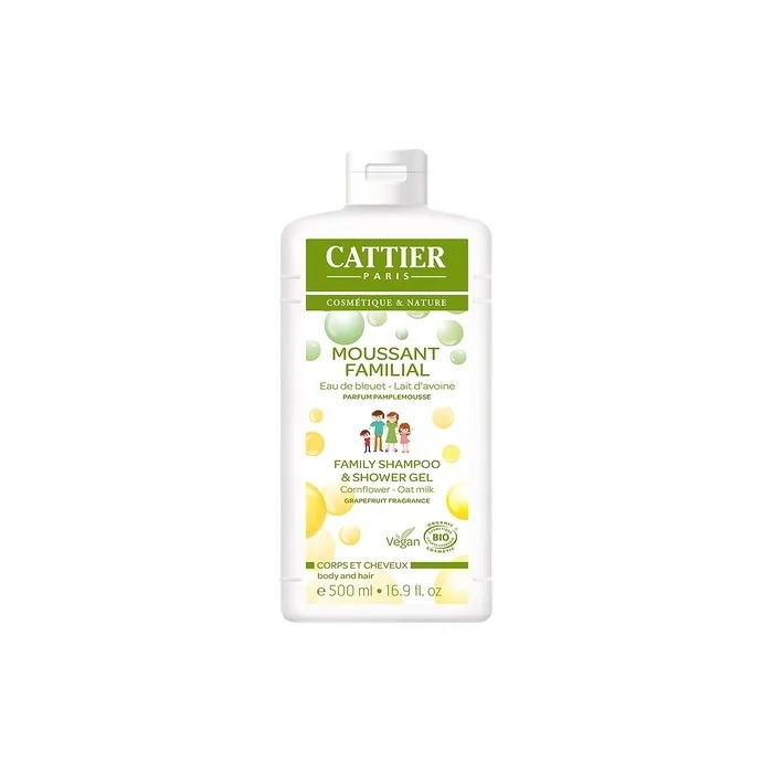 Cattier Familial Foaming Cleanser with Lactoserum 500ml