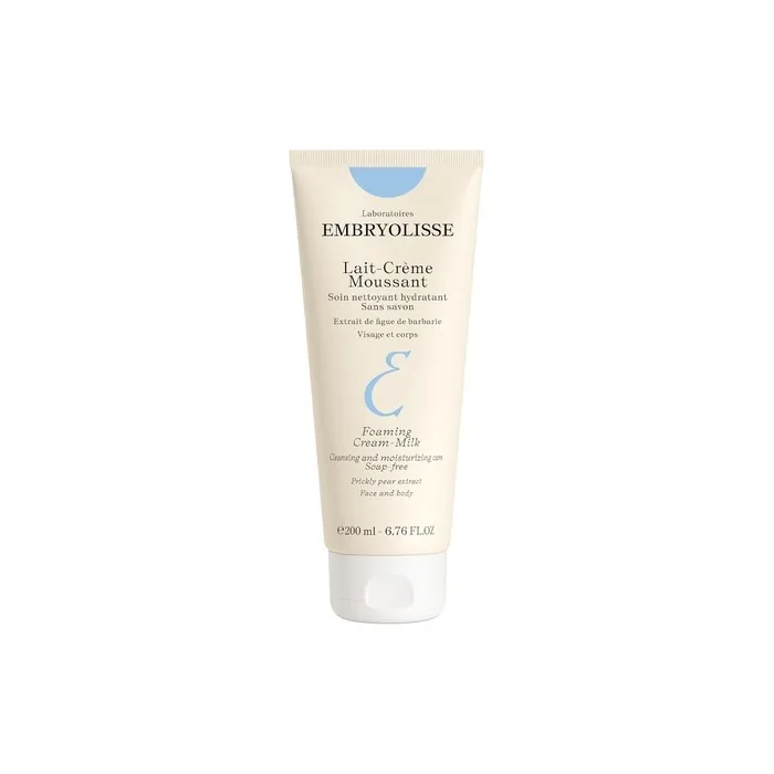 Embryolisse Foaming Cream Milk for Skin Cleansing and Nourishing - Sweet Almond