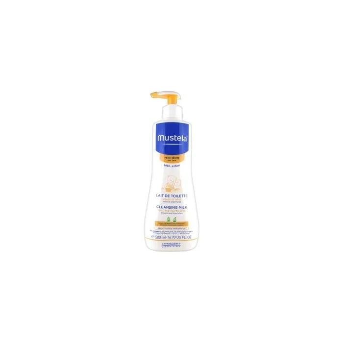 Mustela Cleansing Milk 500ml Gentle Cleansing For Babies