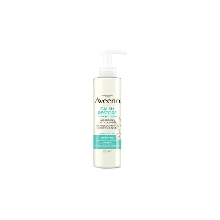 Aveeno Calm Restore Nourishing Oat Cleanser 200 Ml