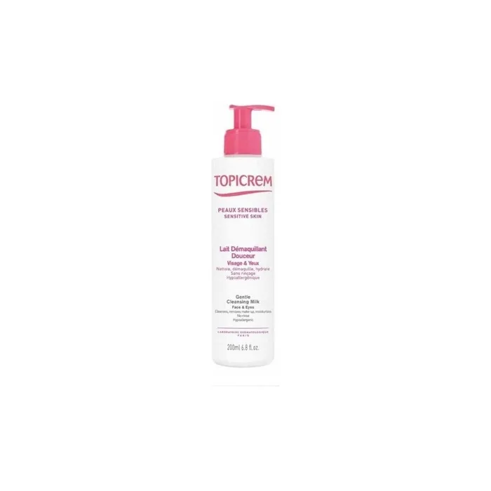 Topicrem Gentle Cleansing Milk For Sensitive And Dry Skin 200 Ml