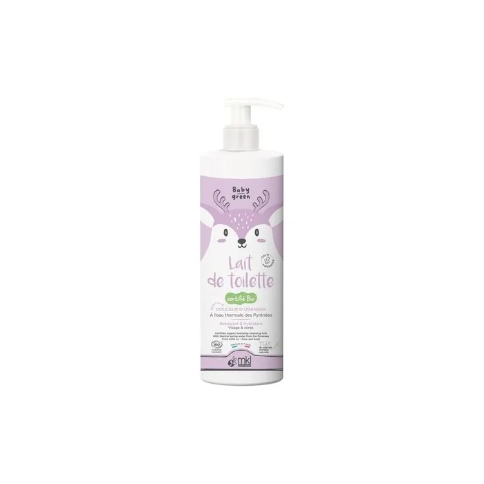 Mkl Green Nature Baby Green Organic Cleansing Milk 400ml