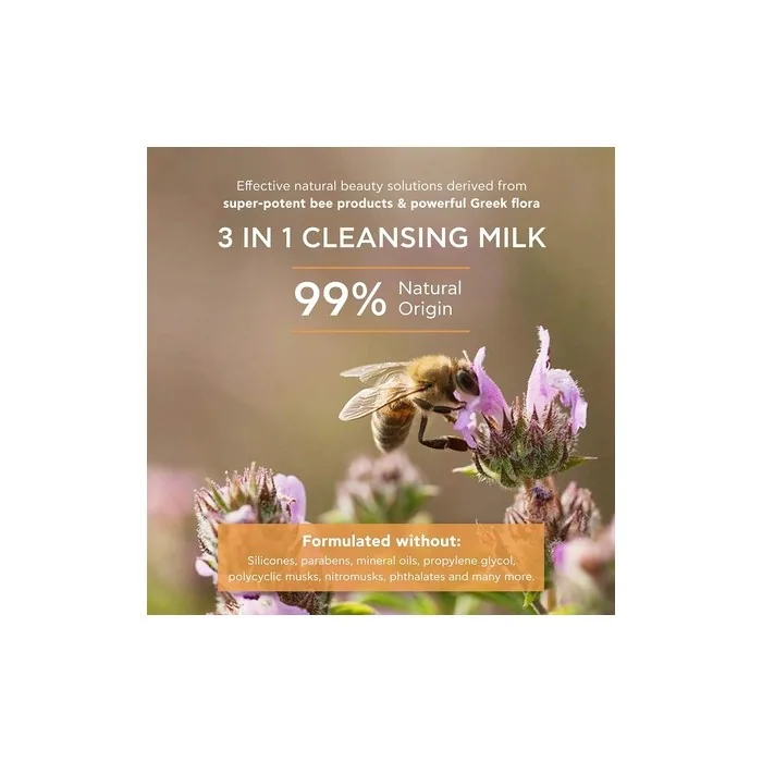 Apivita Cleansing Milk 3In1 200ml
