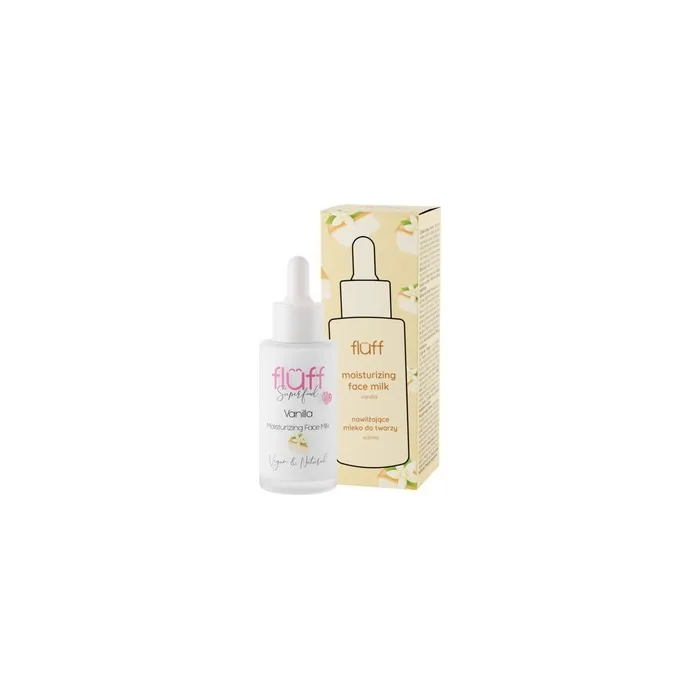 Fluff Face Milk - Vanilla 40ml - Hydrating Facial Milk