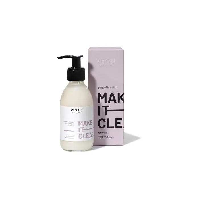 Veoli Botanica Make It Clear Cleansing Milk Emulsion For Face 200ml