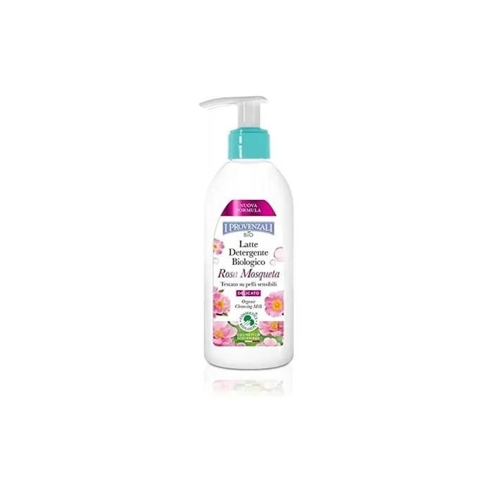 I Provenzali Organic Rosehip Gentle Cleansing Milk 6.7 Fl Oz