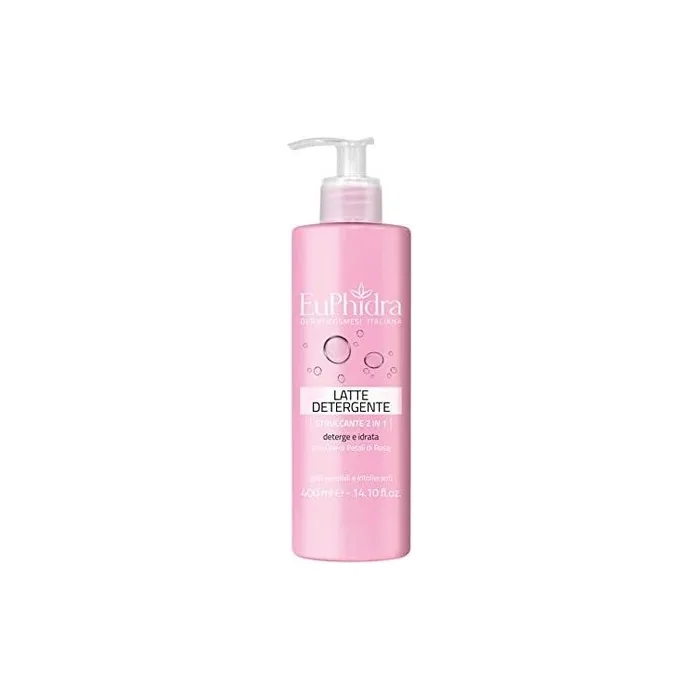 Euphidra 2 In 1 Cleansing Milk Makeup Remover 400ml