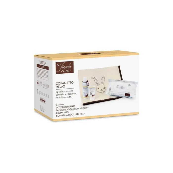 Rice Flakes Relaxation Set Cleansing Kit with Flakes Milk