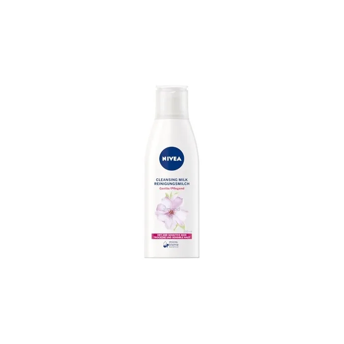Nivea Cleansing Milk For Dry And Sensitive Skin With Natural Almond Oil 200ml
