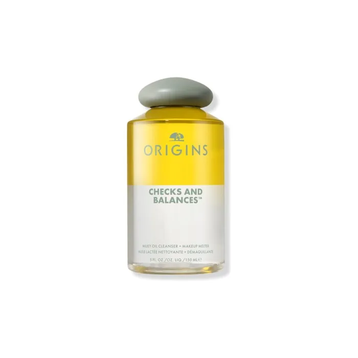 Origins Checks and Balances Milky Oil Cleanser & Makeup Melter 5 oz Full Size