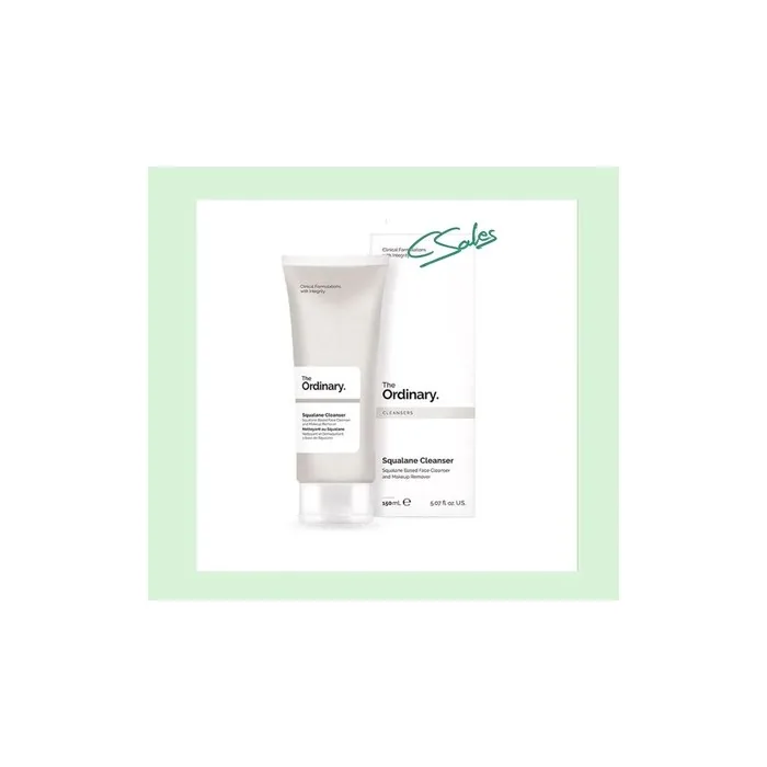 The Ordinary Squalane Cleanser 150ml Gentle and Moisturizing Facial Cleanser