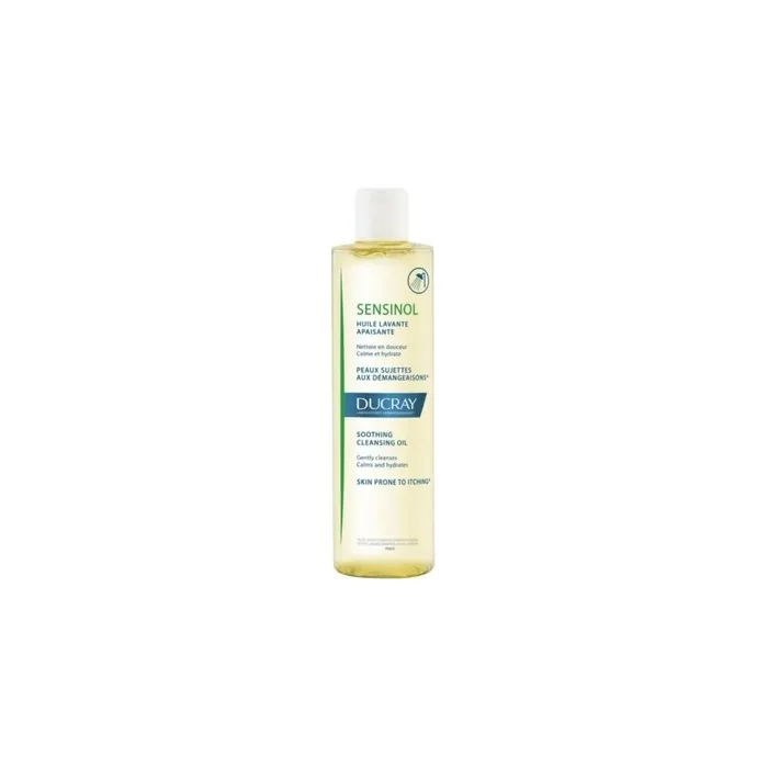 Ducray Sensinol Soothing Cleansing Oil 400ml Ideal For Skin Prone To Itching And Irritation