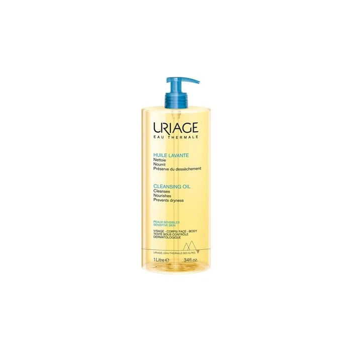 Uriage Cleansing Oil 1000ml For Face And Body