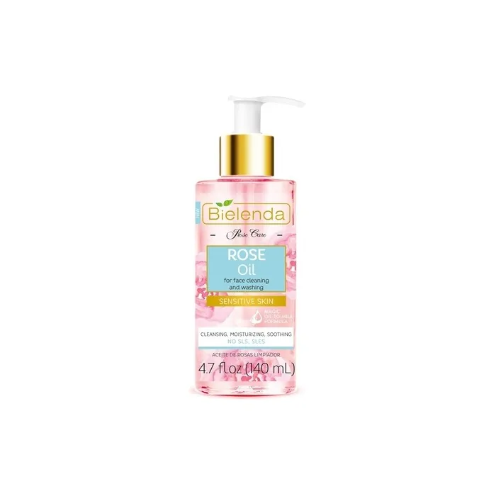 Rose Care Cleansing Face Oil Antiaging With Hyaluronic Acid For Delicate Skin