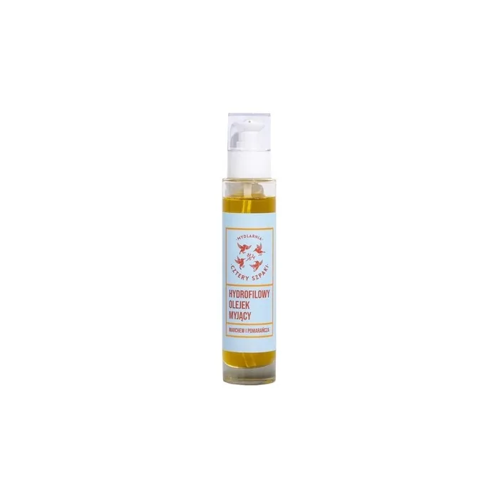 Mydlarnia Cztery Szpaki Hydrophilic Cleansing Oil Carrot And Orange 100ml
