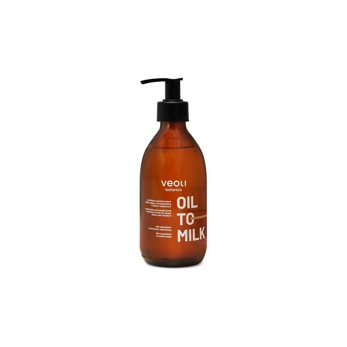 Veoli Botanica Oil To Milk Moisturizingtransforming Cleansing Oil 290ml
