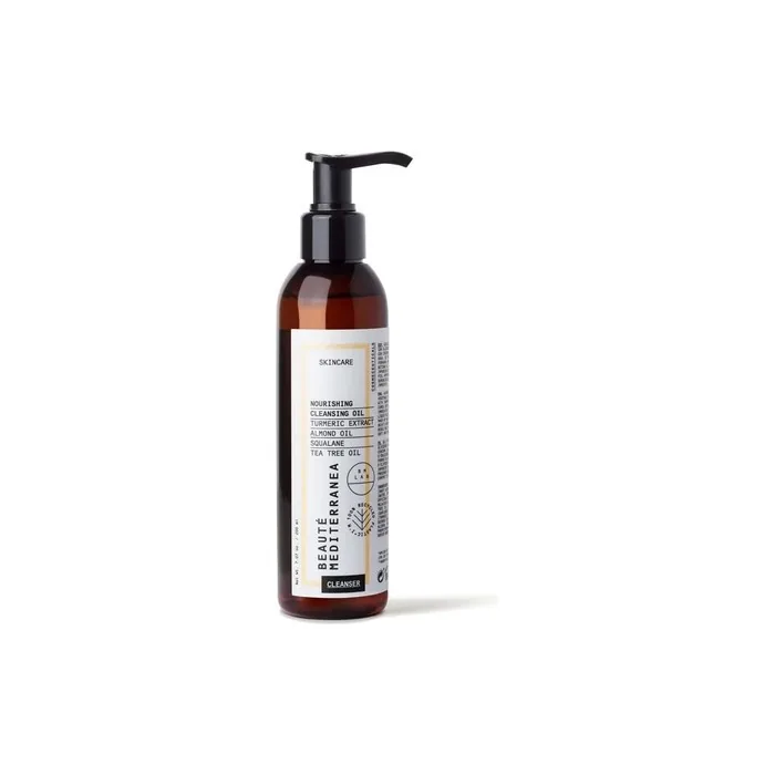 Beauté Mediterranea Nourishing Cleansing Oil 200ml Peg-Free Silicone-Free Sulphate-Free