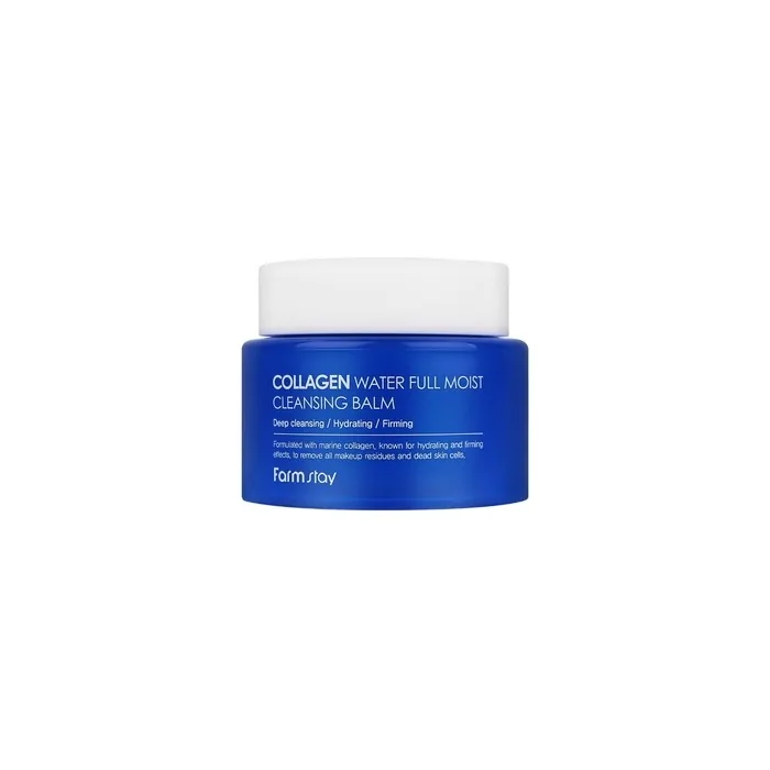 Farmstay Collagen Water Full Moist Cleansing Balm 321 Fl Oz 95ml Korean Skin