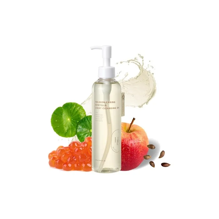 Salmon Caring Centella Light Cleansing Oil with Salmon PDRN and Salmon Egg Extract