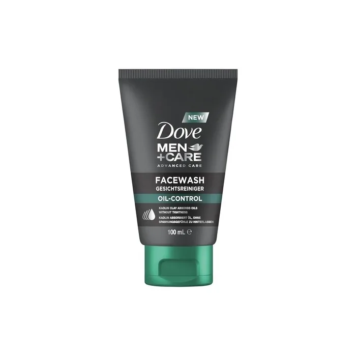 Dove Men Care Facial Cleanser Oil Control Reduces Skin Shine