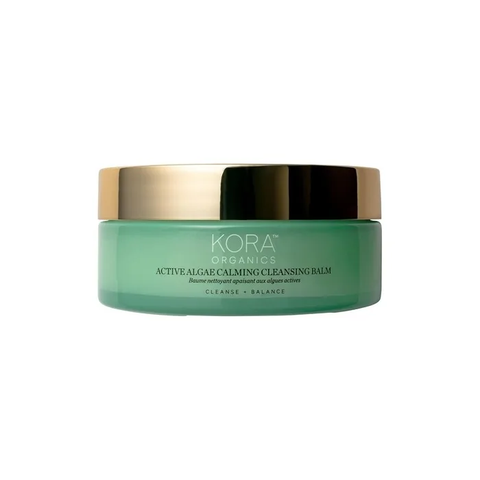 Kora Organics Active Algae Calming Cleansing Balm Balancing Facial Cleanser
