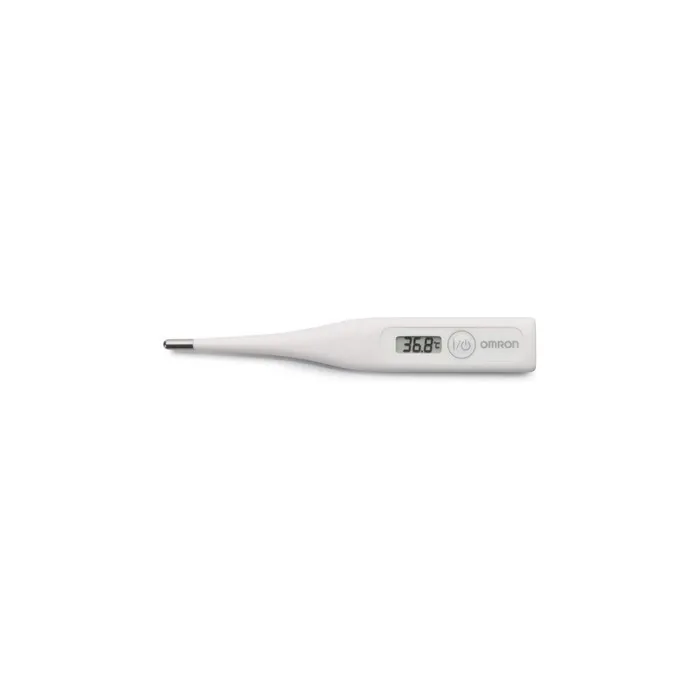 Omron Eco Temp Basic Digital Fever Thermometer For Oral Armpit Rectal Use Accurate Readings Easy To Clean Water Resistant Ideal For Adults Children Babies