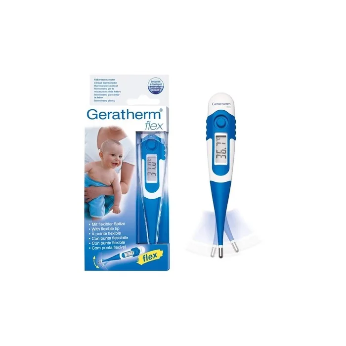 Geratherm Flex GT-3020 Digital Thermometer with Flexible Tip