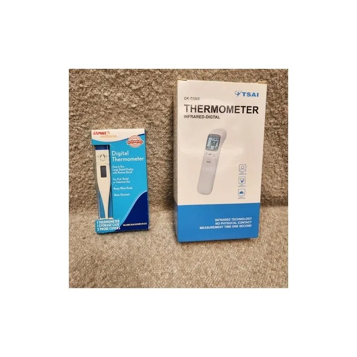 Thermometer Infrared Digital Ck-T1502 Tsai and Oral Thermometer
