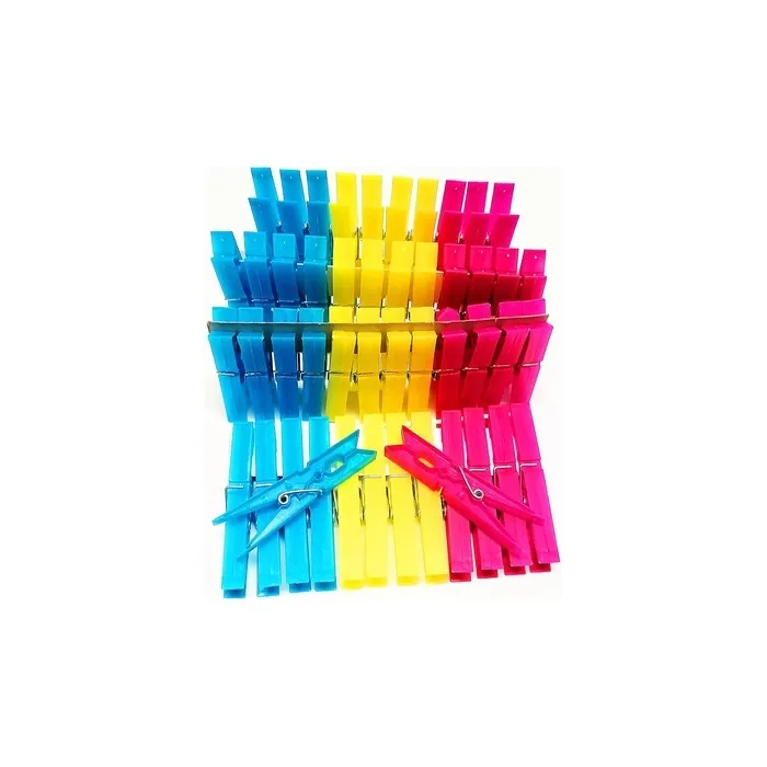 Bib Clothespins Made Of Strong And Durable Plastic, Pack Of 48 In 3