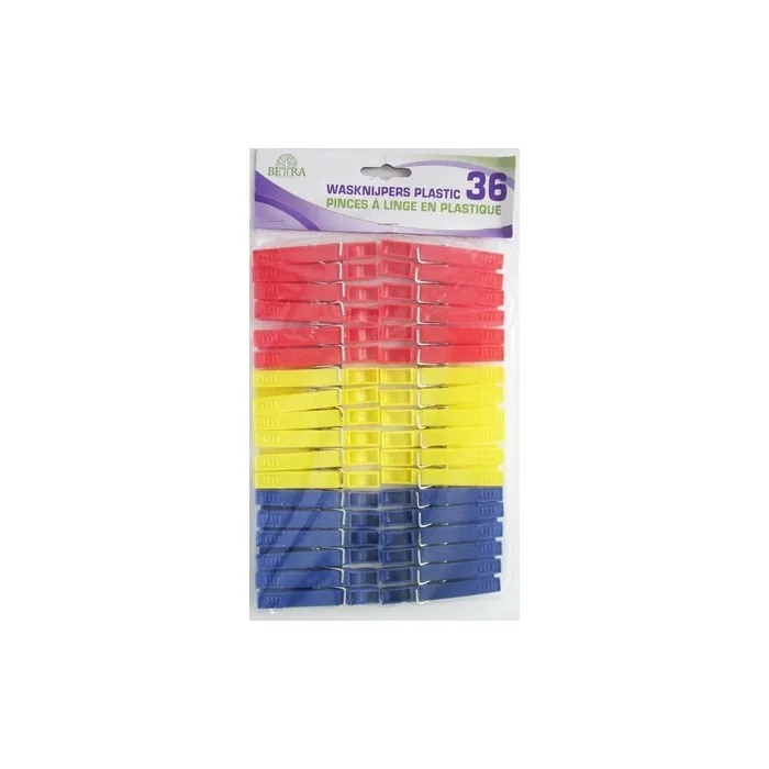 Betra Plastic Clothespins 36 Pieces