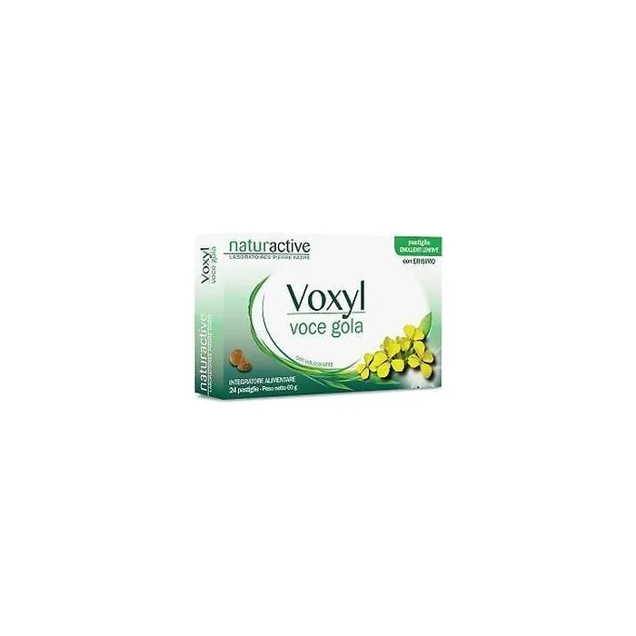 Naturactive Voxyl Voce Throat Dietary Supplement 24 Tablets