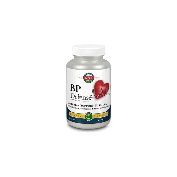 KAL BP Defense Tablets for Cardiovascular Health 60 Count