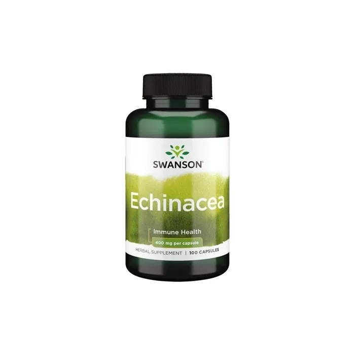Swanson Echinacea Herbal Supplement 400mg 100 Capsules