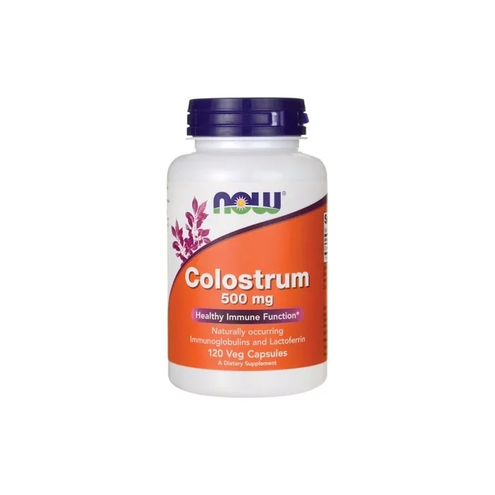 NOW Foods Colostrum 500mg - 120 Vegetarian Capsules