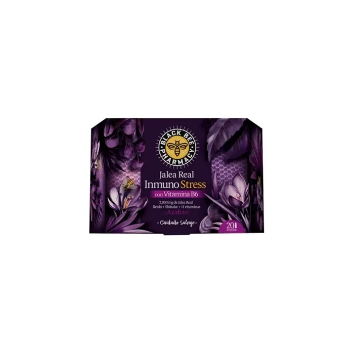 Black Bee Black Bee Royal Jelly Immuno Stress 20 Vials