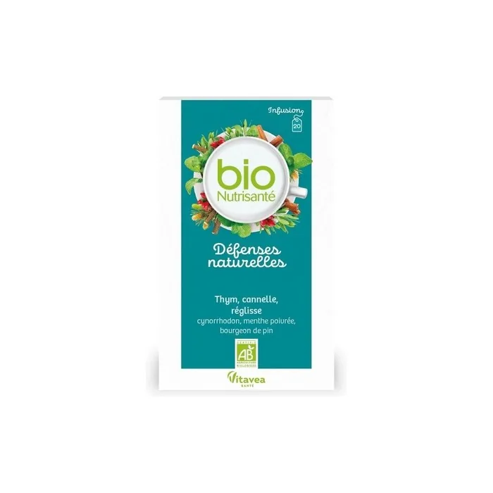 Infusion Bio Nutrisante Natural Defenses 20 Sachets